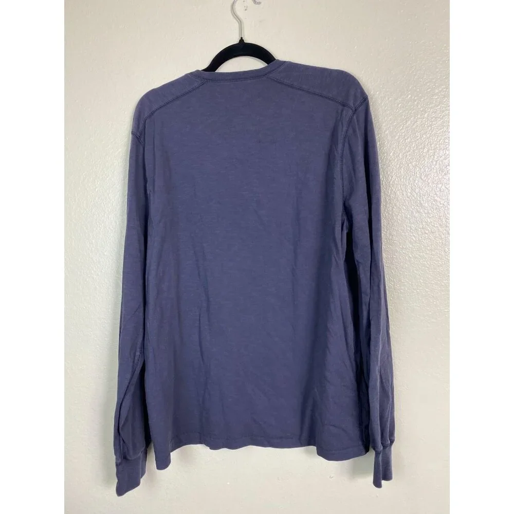 J. Crew Mens Long Sleeve Blue Shirt Large Casual Cotton Classic Capsule
